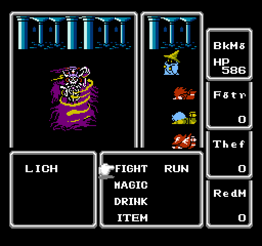 space lich omega 2 lich fight