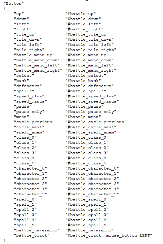 Defender's Quest Steam actions vdf file excerpt -- digital actions Defender's Quest Steam actions vdf file excerpt -- digital actions