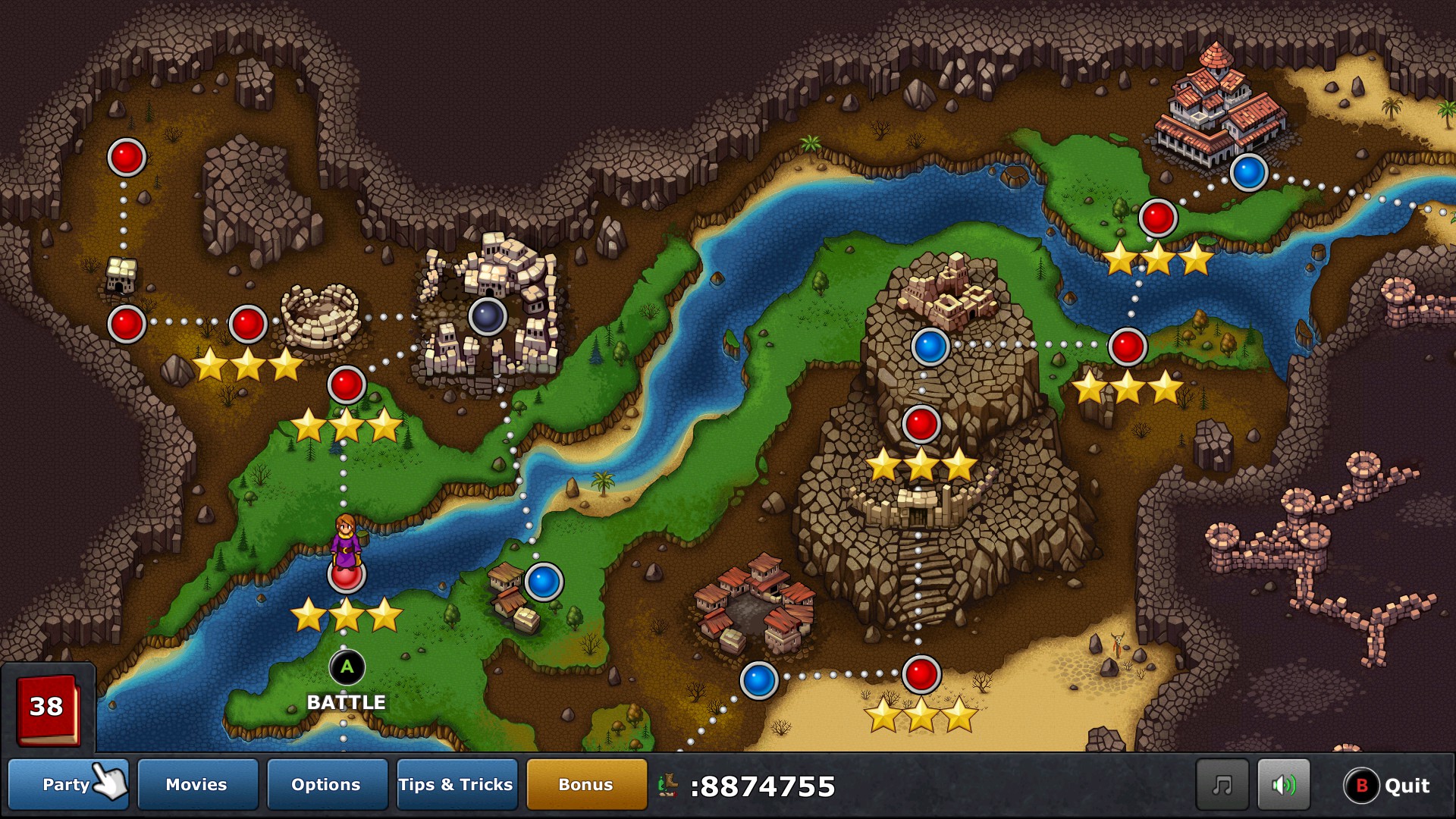 Overworld w/ Steam Controller Overworld w/ Steam Controller